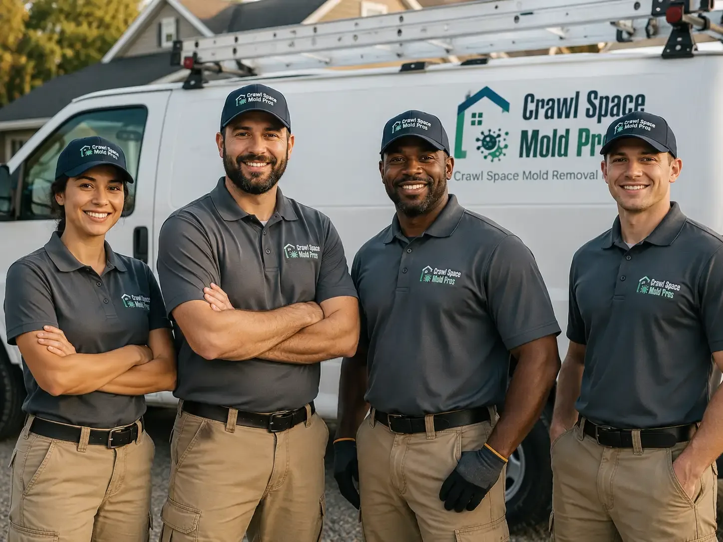 Crawl Space Mold Removal company in Pleasant Hill, IA